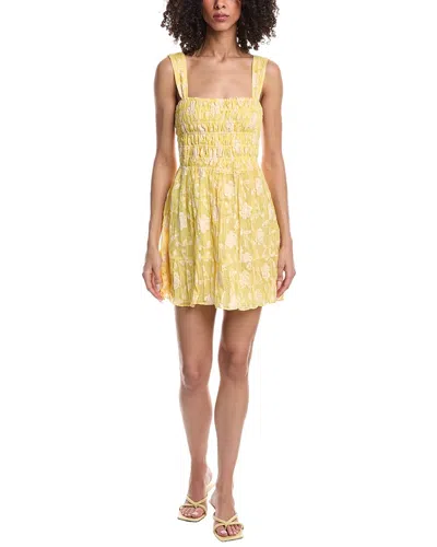 Ramy Brook Aydan Mini Dress In Yellow