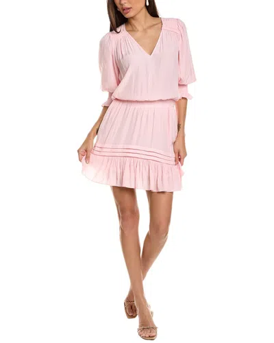 Ramy Brook Barnus Mini Dress In Pink