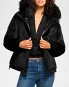 RAMY BROOK BEATRICE REVERSIBLE FAUX FUR COAT