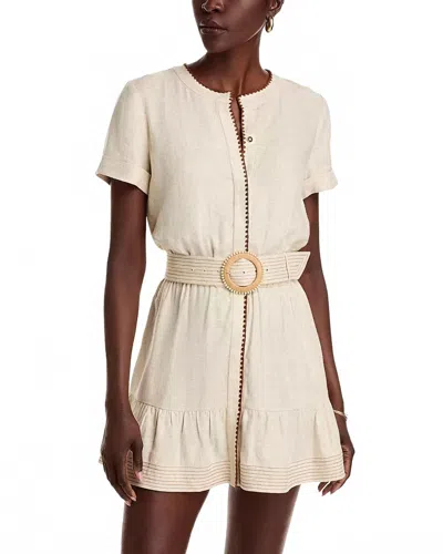RAMY BROOK BEATRIZ MINI DRESS IN LINEN