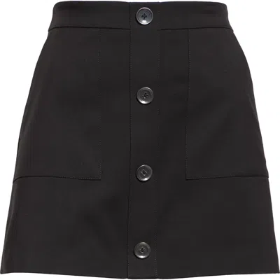 RAMY BROOK RAMY BROOK BEHATI BUTTON FRONT MINISKIRT