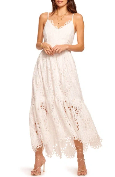 RAMY BROOK RAMY BROOK BELLE EMBROIDERED LACE HIGH-LOW DRESS