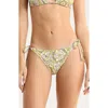 Ramy Brook Benni Print Side Tie Bikini Bottoms In Multi