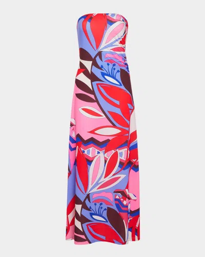 RAMY BROOK BERNARDA STRAPLESS MIDI DRESS