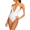 Ramy Brook Bia Contrast Trim One-piece Swimsuit