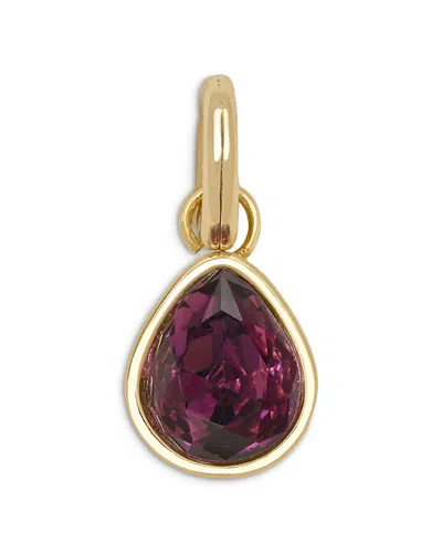 Ramy Brook Birthstone Imitation Charm In Animal Print