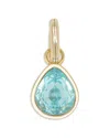 Ramy Brook Birthstone Imitation Charm In Gold