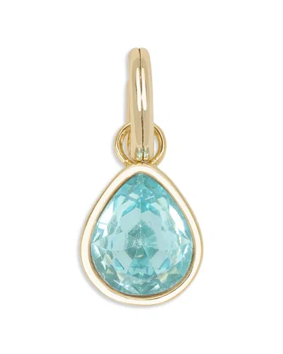 Ramy Brook Birthstone Imitation Charm In Gold