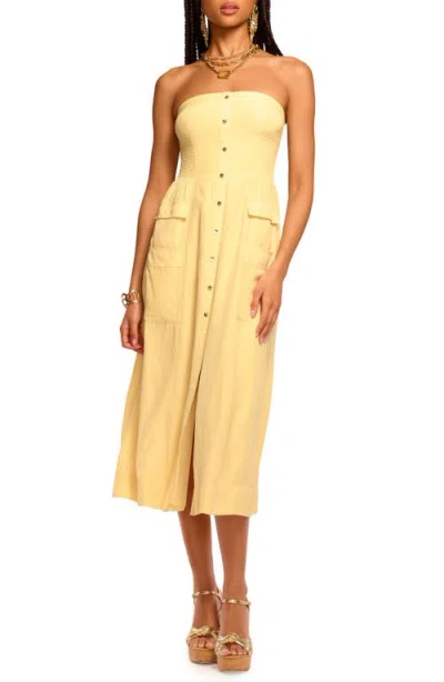 RAMY BROOK RAMY BROOK BLAIR STRAPLESS MIDI DRESS