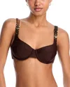 Ramy Brook Blaise Bikini Top In Beach Brown