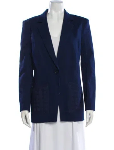Pre-owned Ramy Brook Blazer In Blue