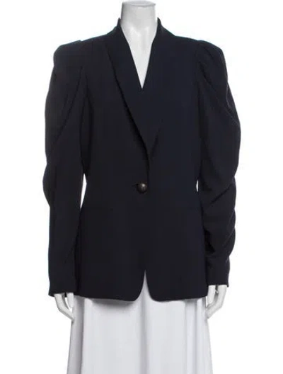 Pre-owned Ramy Brook Blazer In Blue
