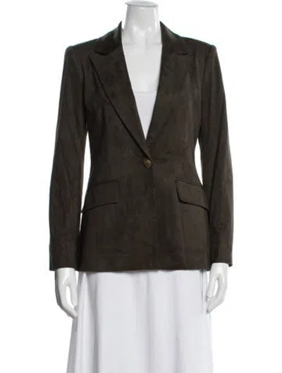 Pre-owned Ramy Brook Blazer In Green