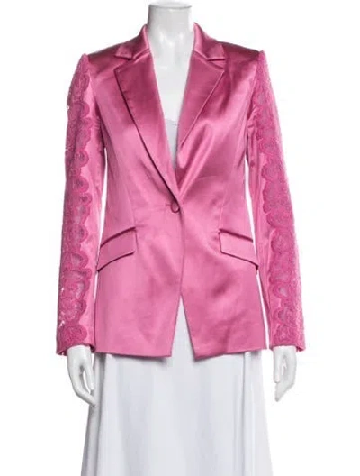 Pre-owned Ramy Brook Blazer In Pink