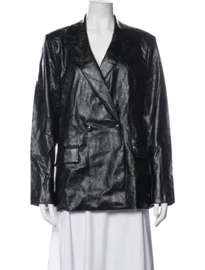 Pre-owned Ramy Brook Blazer W/ Tags In Black