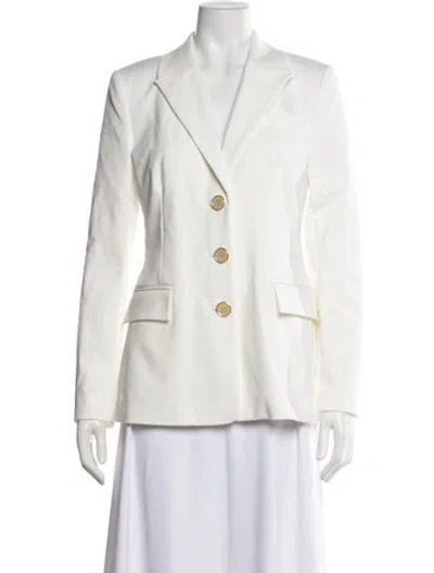 Pre-owned Ramy Brook Blazer W/ Tags In White