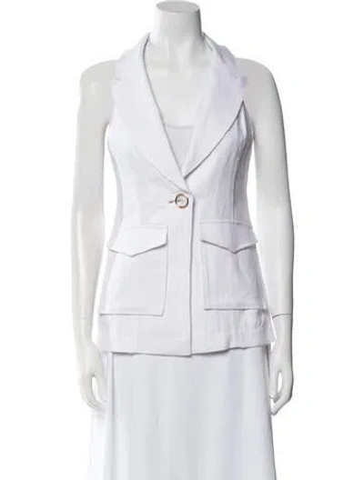 Pre-owned Ramy Brook Blazer In White