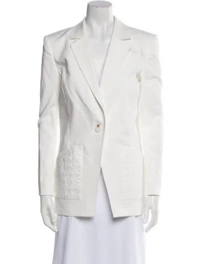 Pre-owned Ramy Brook Blazer In White