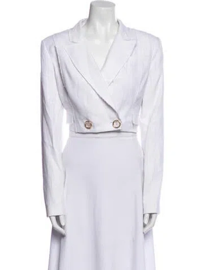 Pre-owned Ramy Brook Blazer In White