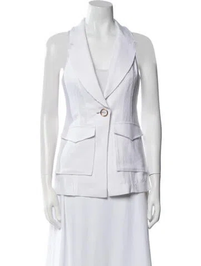 Pre-owned Ramy Brook Blazer In White