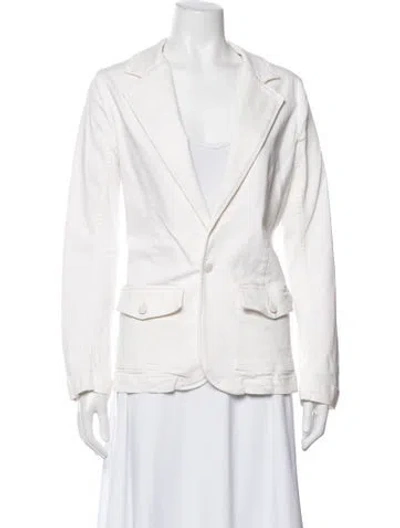 Pre-owned Ramy Brook Blazer In White