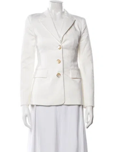 Pre-owned Ramy Brook Blazer In White
