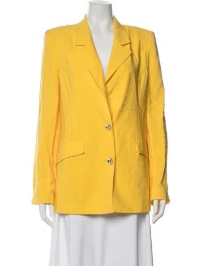 Pre-owned Ramy Brook Blazer In Yellow