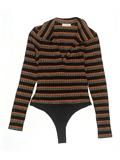 Pre-owned Ramy Brook Bodysuit In Brown