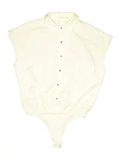 Pre-owned Ramy Brook Bodysuit In Ivory