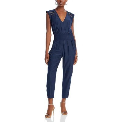 Ramy Brook Bristol Womens Sleeveess V-neck Jumpsuit