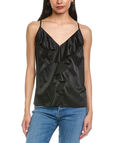 Ramy Brook Bronwyn Silk-blend Top In Black