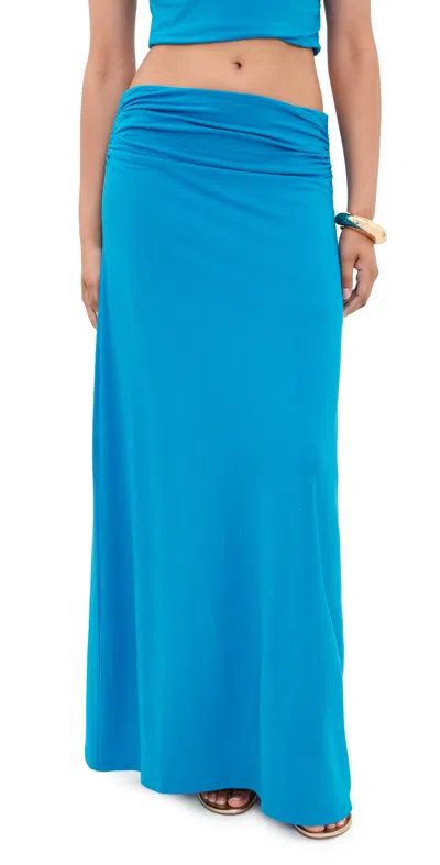 Ramy Brook Brooklyn Skirt Aegean Blue