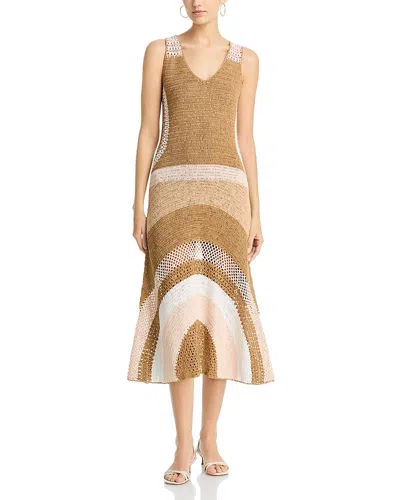Ramy Brook Cadence Dress In Brown