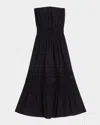 Ramy Brook Cambridge Strapless Maxi Dress In Black