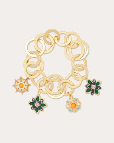Ramy Brook Camila Flower Charm Bracelet In Multi