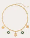 Ramy Brook Camila Flower Charm Necklace