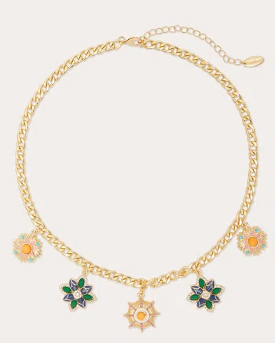Ramy Brook Camila Flower Charm Necklace