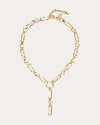 Ramy Brook Cara Chain Lariat Necklace In Gold