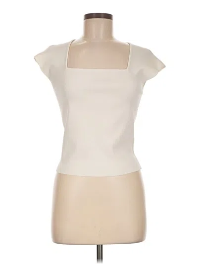 Pre-owned Ramy Brook Cardigan Sweater In Ivory