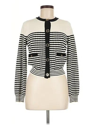 Pre-owned Ramy Brook Cardigan Sweater In Ivory