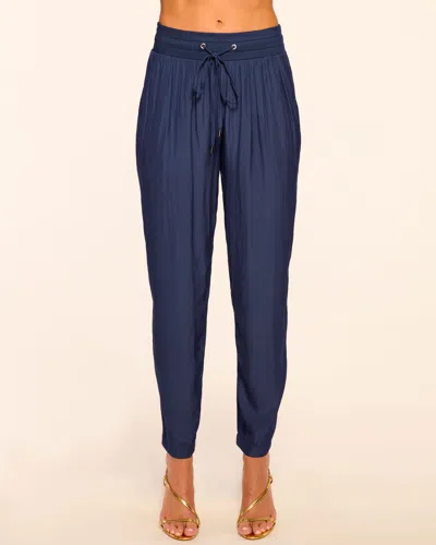 Ramy Brook Carissa Ankle Length Pant In Spring Navy