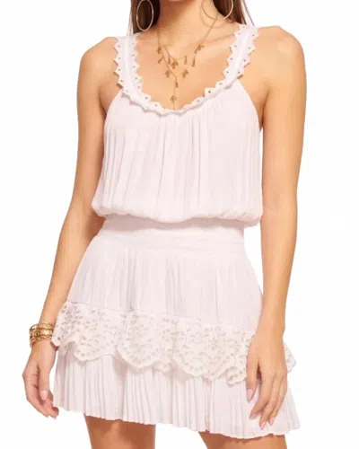 Ramy Brook Carla Mini Dress In Ivory In Neutral