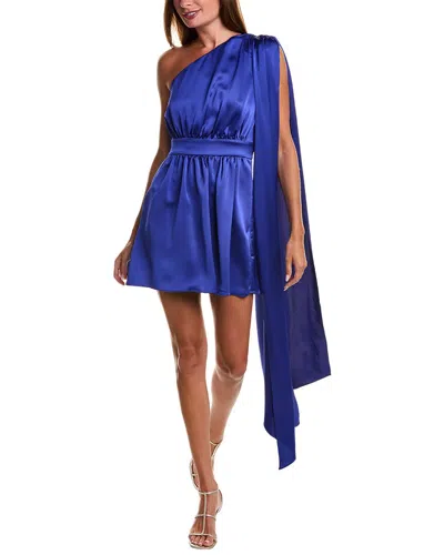 Ramy Brook Carly Mini Dress In Blue