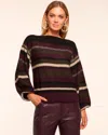 Ramy Brook Carol Boat Neck Sweater In Multi