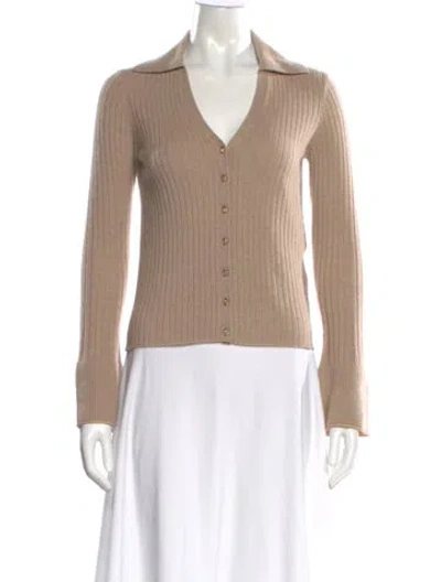 Pre-owned Ramy Brook Cashmere Sweater In Neutral