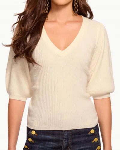 Ramy Brook Cassidee Cashmere Sweater In Ivory In Neutral