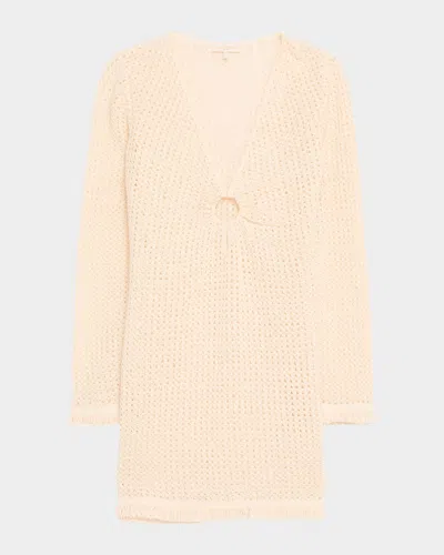 Ramy Brook Cassie Crochet Sun Dress Coverup