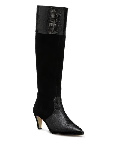 Ramy Brook Cassie Heeled Boots In Black