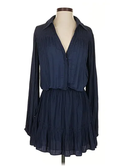 Pre-owned Ramy Brook Casual Dress In Blue