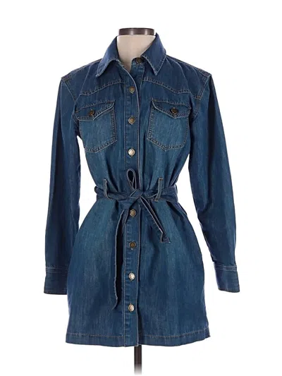 Pre-owned Ramy Brook Casual Dress In Blue